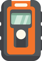 Poster - portable gas detector is being used to ensure safety in hazardous environments