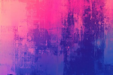 Poster - Soft gradient background with a textured finish. Dynamic noise design showcases a nostalgic, low-fidelity vibe. Colorful glitch patterns resembling grainy vintage vhs aesthetics