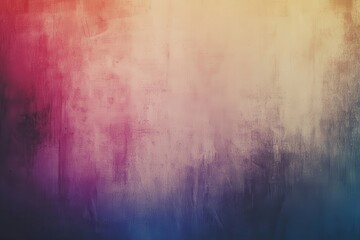 Poster - Subtle color fade background: dynamic digital grain effect featuring soft noise design. Classic multi-color retro aesthetic. Vhs distortion texture and look