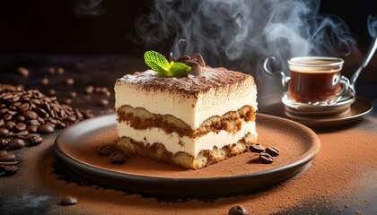 chocolate cake on a plate