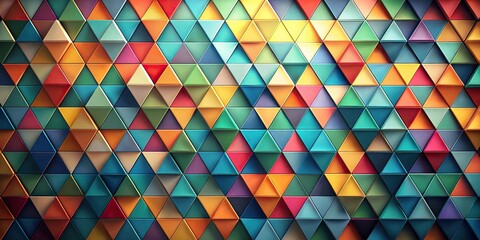 Abstract geometric texture with tilted triangle shapes