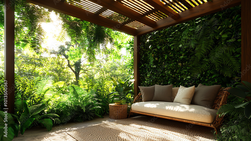 Picture of Zerowaste home with renewable energy, featuring sustainable furniture ...