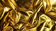 © cao - Gold Metallic Texture Background - a luxurious and captivating visual. The gold metallic texture creates an opulent and enchanting backdrop