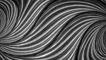 texture of silver steel wires