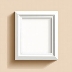 Premium Vector _ Realistic vertical blank picture frame design