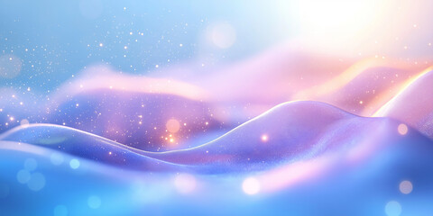 Fototapete - Blue abstract background blurred blue background gradient design background,purpose, abstract,purple, Bokeh,wave,spotted, dot, wallpaper. 