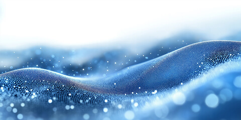 Fototapete - Blue abstract background blurred blue background gradient design background,purpose, abstract,purple, Bokeh,wave,spotted, dot, wallpaper. 