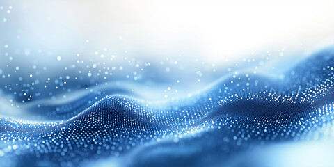 Fototapete - Blue abstract background blurred blue background gradient design background,purpose, abstract,purple, Bokeh,wave,spotted, dot, wallpaper. 