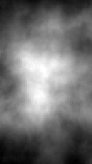 Wall Mural - realistic dark black white smoke texture vertical background. copy space illustration background.