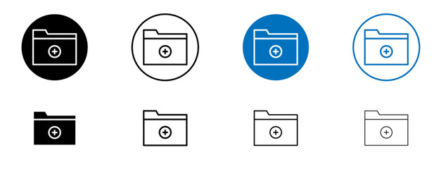 Create folder icon in vector format