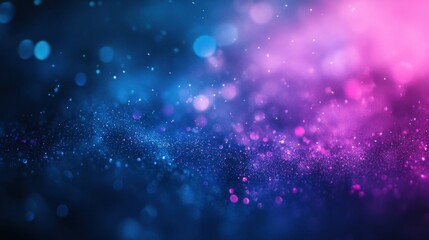 Poster - Abstract background featuring a gradient blur of blue and purple with a grainy noise texture, evoking a dreamy, modern aesthetic.