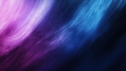 Poster - Abstract background with a smooth gradient blur of blue and purple tones, enhanced by a grainy noise texture for added depth and modern appeal.