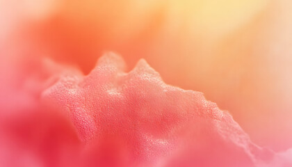 Poster - Abstract coral and salmon pink gradient noisy grain background texture