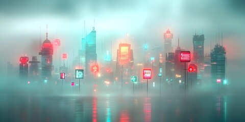 Poster - Dive into a mesmerizing world of shimmering data crystals and dynamic glitch art within a futuristic digital sanctuary