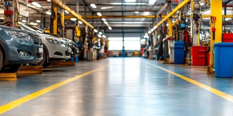 Poster - Maintenance Workshop: Depict a clean and organized maintenance workshop with various tools and equipment, emphasizing a proactive approach to system upkeep.