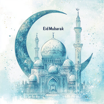 Eid mubarak poster