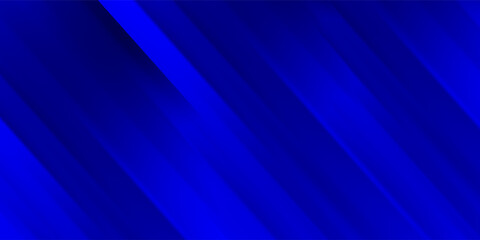 Poster - abstract blue background with glowing geometric lines. modern blue gradient square shape design. fut