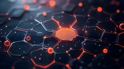 Poster - graphene in aerospace a 3d rendered showcasing the use of ultra light and high performance graphene 
