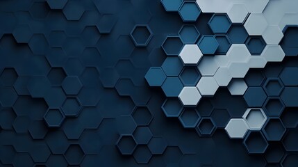 Poster - graphene carbon lattice structure design depicting hexagonal molecular arrangement for science and t