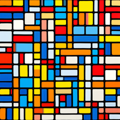 abstract background with squares