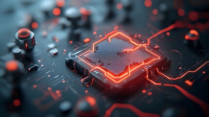Poster - a 3d rendered showcasing the thermal conductivity and heat transfer properties of graphene