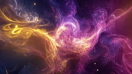 Sticker - a stunning display of vibrant colors and swirling gases in a cosmic nebula showcases the beauty of d