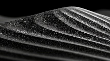 Aufkleber - Close-up of wavy metal surface with water droplets, abstract texture
