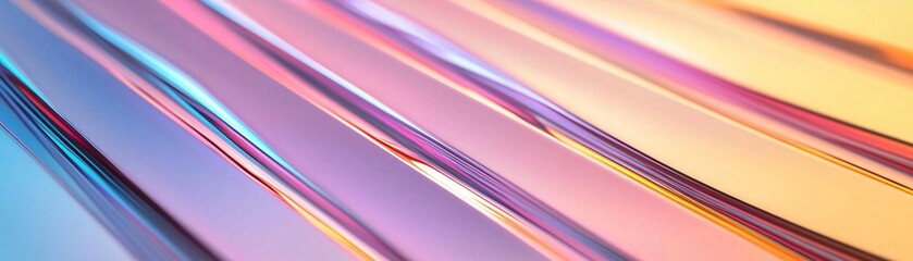 Poster - Vibrant abstract background featuring colorful gradients and smooth lines, perfect for artistic and modern design projects.