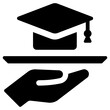 © mea - education icon, simple vector design