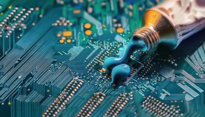 Poster - Innovative Circuit Board with Solder Paste Application