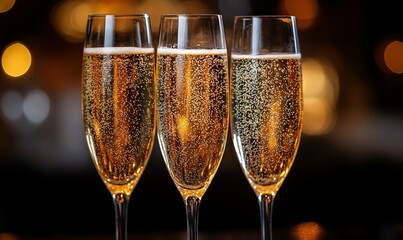 Champagne: Sparkling wine often enjoyed during holiday toasts or as part of a festive brunch