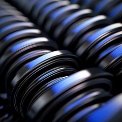 Poster - Detailed View of Vehicle Suspension Components