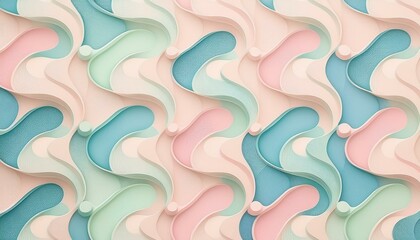 Abstract pastel pattern