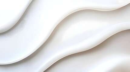 Poster - Serene Curves - Minimalist Wallpaper with Polished Texture and Gentle Waves for a Modern Aesthetic