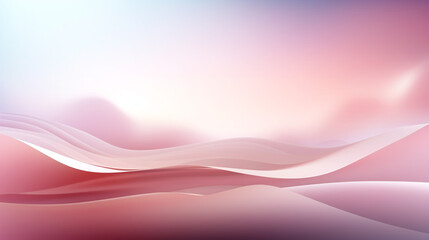 Wall Mural - Abstract Background with Smooth Lines. Big Neon soft gradient Wave Background.