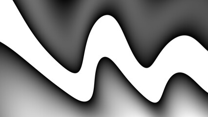 Leinwandbilder - Modern abstract overlay transparent background texture with layers of black and gray transparent material in grunge lines in random geometric