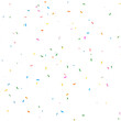 © Alex Pro - Bright and colorful confetti scattered against a transparent background, perfect for adding a festive touch to party invitations, celebration graphics, and event designs.