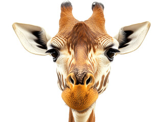 Wall Mural - a close up of a giraffe's face