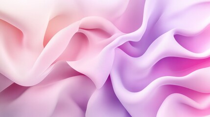 Poster - Abstract gradient background in soft lavender and pale pink hues with a clear space for copy on the right