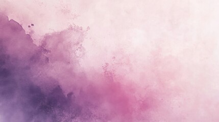Poster - Abstract gradient background in soft lavender and pale pink hues with a clear space for copy on the right