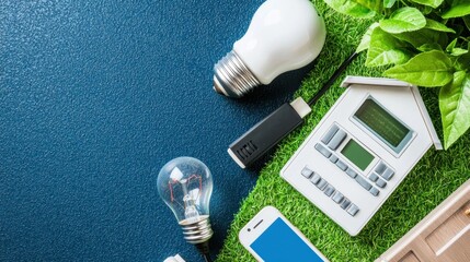 Poster - Modern Home Energy Management and Eco-Friendly Concepts