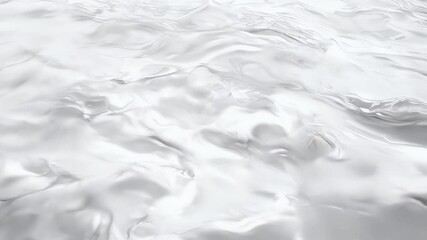 Poster - White Water Texture with Light Reflection