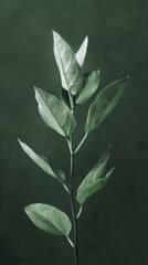 Wall Mural - Plant decoration ideal for integrating into a poster