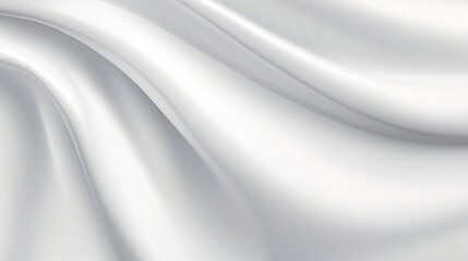 Wall Mural - Abstract White Fabric Texture