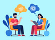 © ArtisticAllure - Man and Woman in Therapy Session