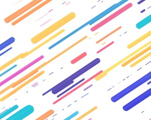 Poster - Vibrant abstract background with colorful, dynamic lines creating a sense of movement and energy, perfect for modern designs.