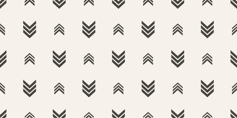 Leinwandbilder - Triple chevron pattern. Simple pattern.