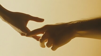 Two Hands Touching