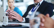 © LuxeShutter24/peopleimages.com - Hands, meeting and board director in hospital with research for IRB approval for surgery. Healthcare, laptop and medical team in discussion for pharmaceutical science update for treatment in clinic.