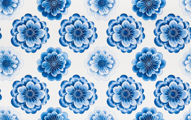  Retro style floral texture art background